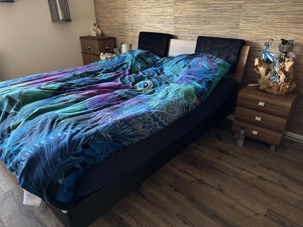 Gratis Boxspring  210 X 180, Ophalen, Gebruikt, 210 cm, Tweepersoons