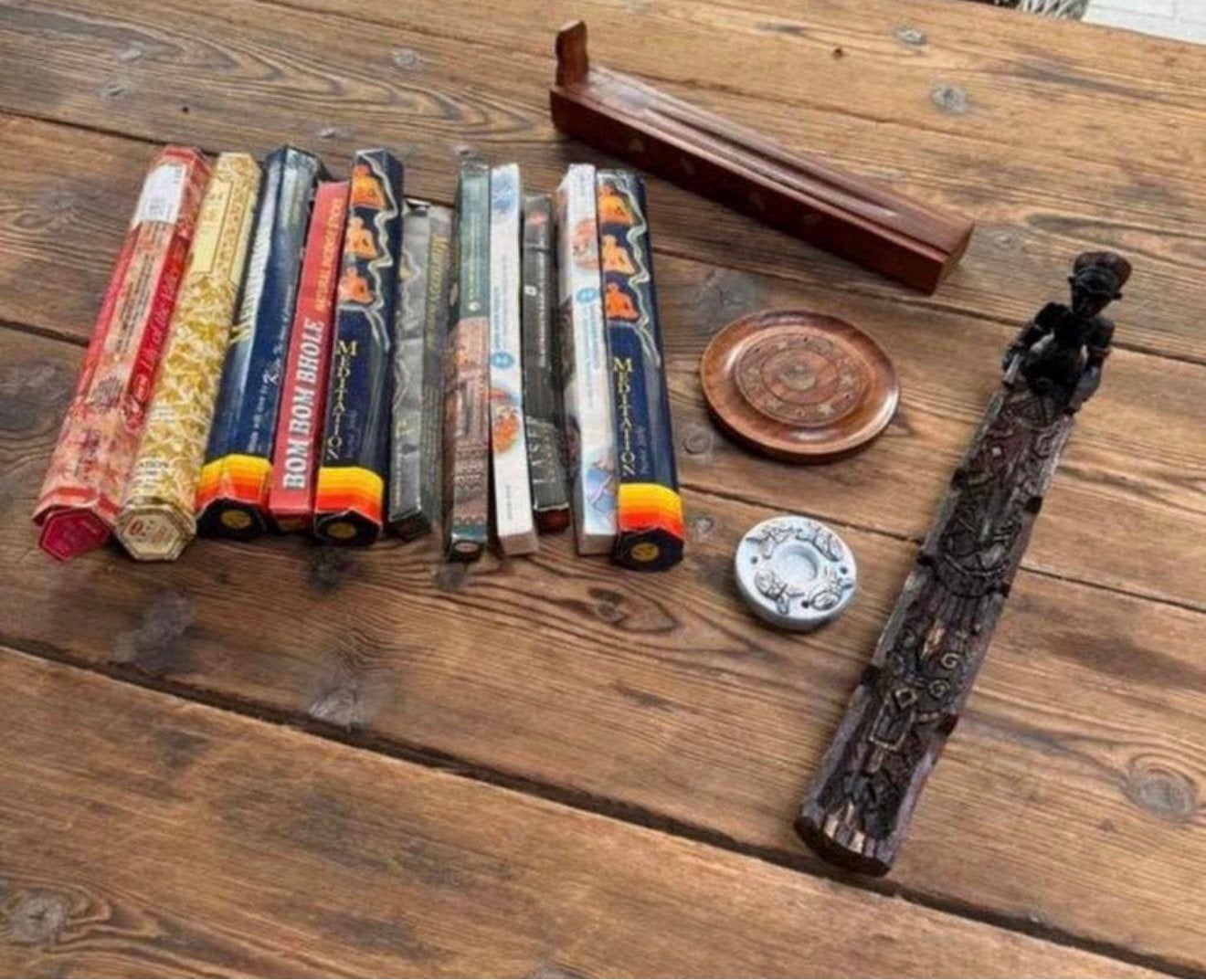 Wierook set wierookbrander, Ophalen, Nieuw
