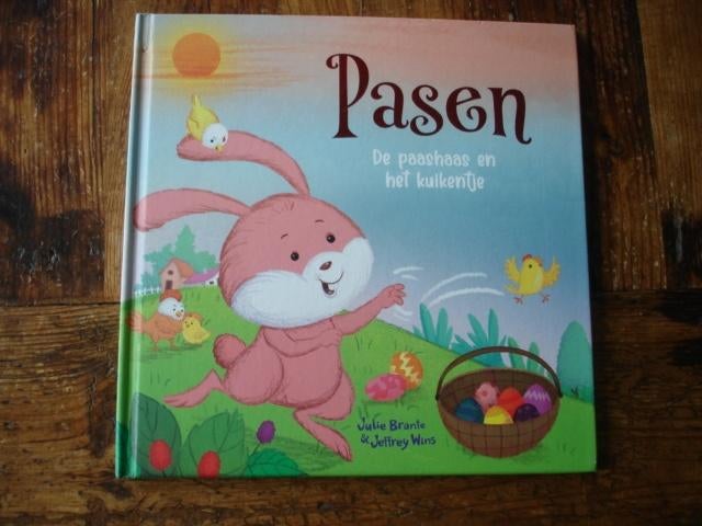 kleuter.07(772) pasen. De Pashaas en het kuikentje. Julie, Ophalen of Verzenden, Zo goed als nieuw, Fictie algemeen