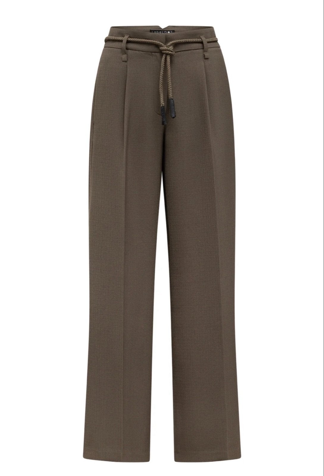 Nieuw Label DOT Rosan Wijde Pantalon Groen Maat 40, Kleding | Dames, Ophalen of Verzenden, Nieuw, Maat 38/40 (M), Groen
