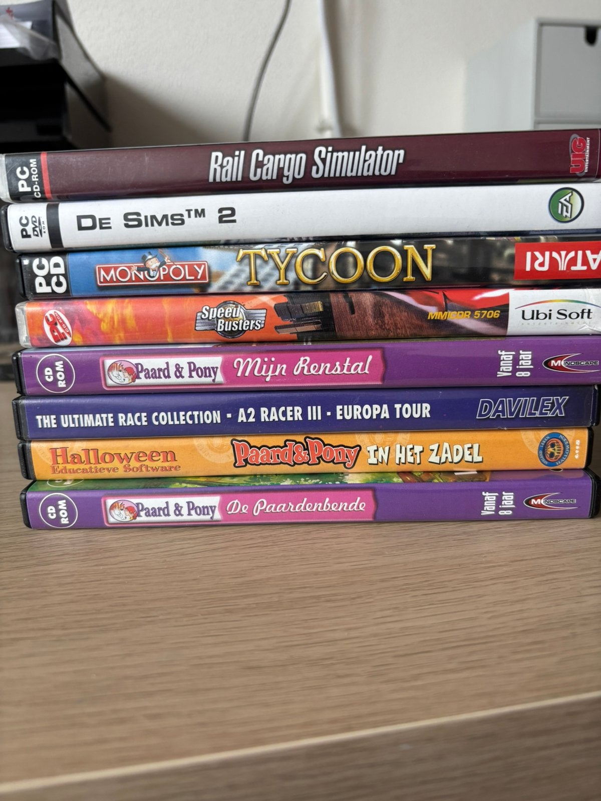 Verschillende PC games, Spelcomputers en Games, 1 speler, Ophalen, Gebruikt, Vanaf 3 jaar