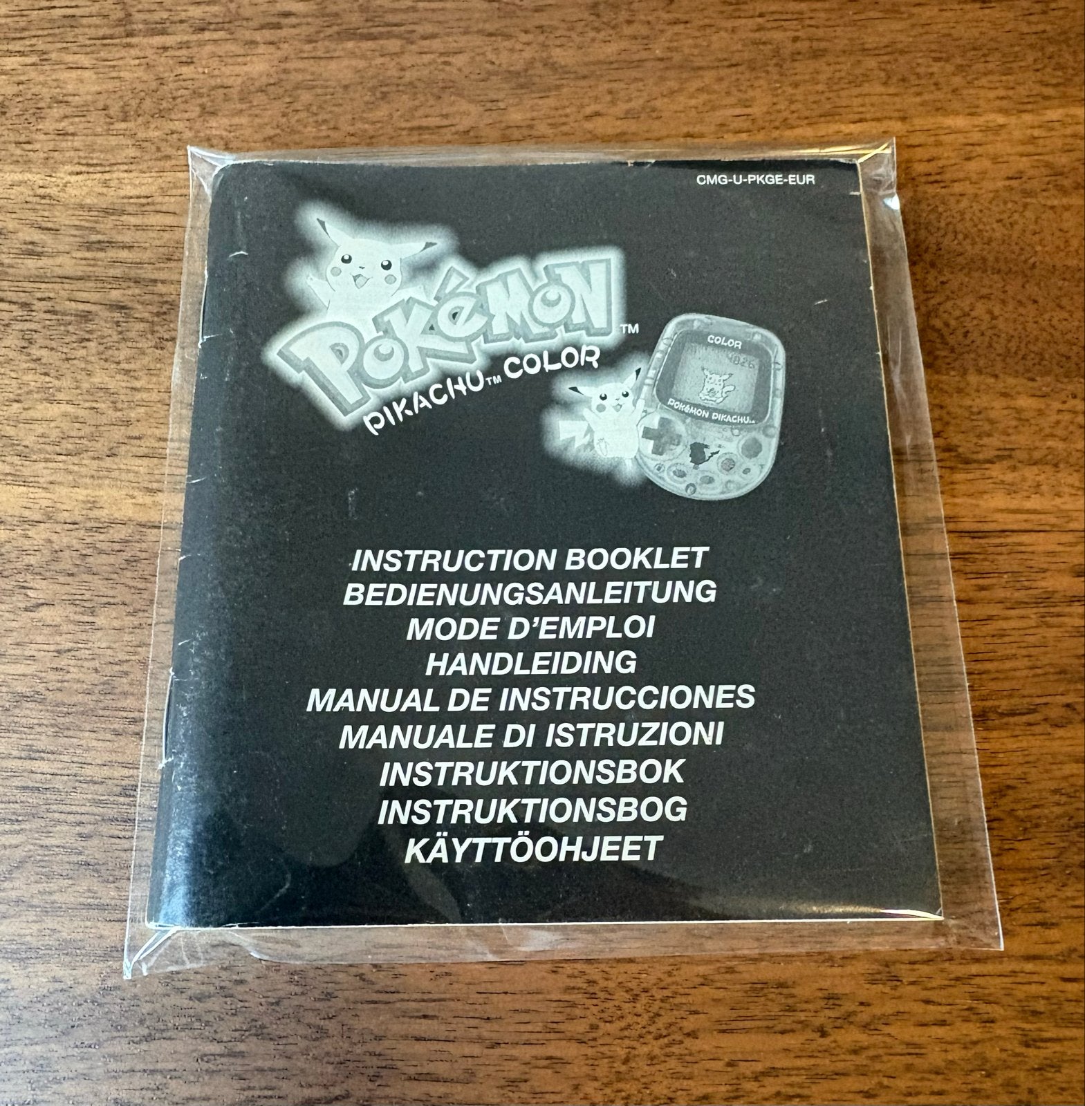 Pokémon Pikachu Color Handleiding (CMG-U-PKGE-EUR), Ophalen of Verzenden