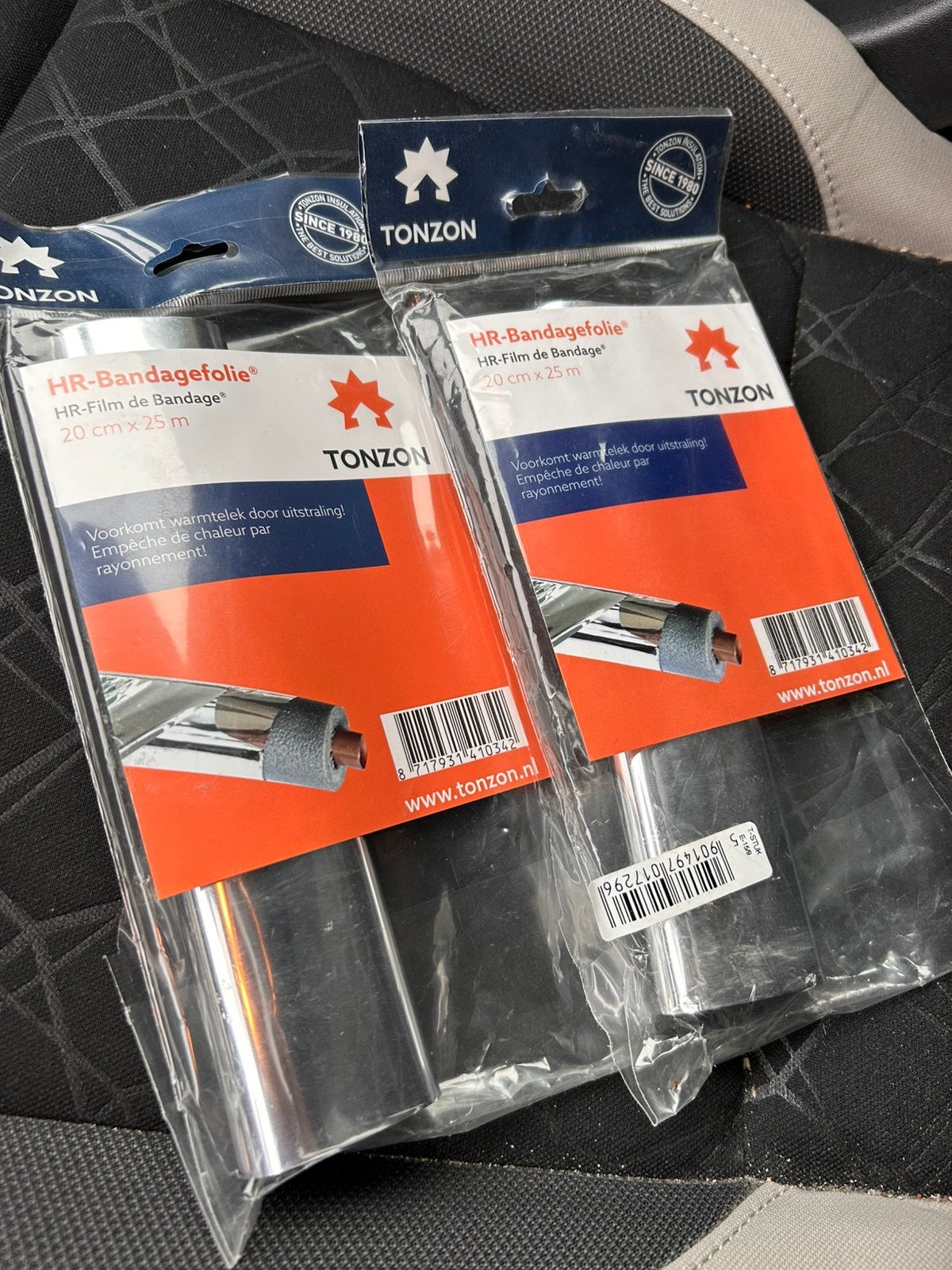 2x Nieuw HR Bandagefolie Tonzon, Ophalen, Nieuw