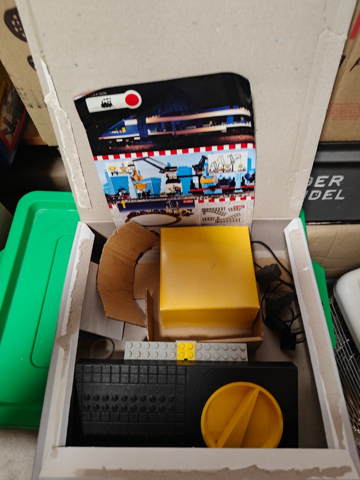 Lego 9v transformator 4548 in doos, Ophalen