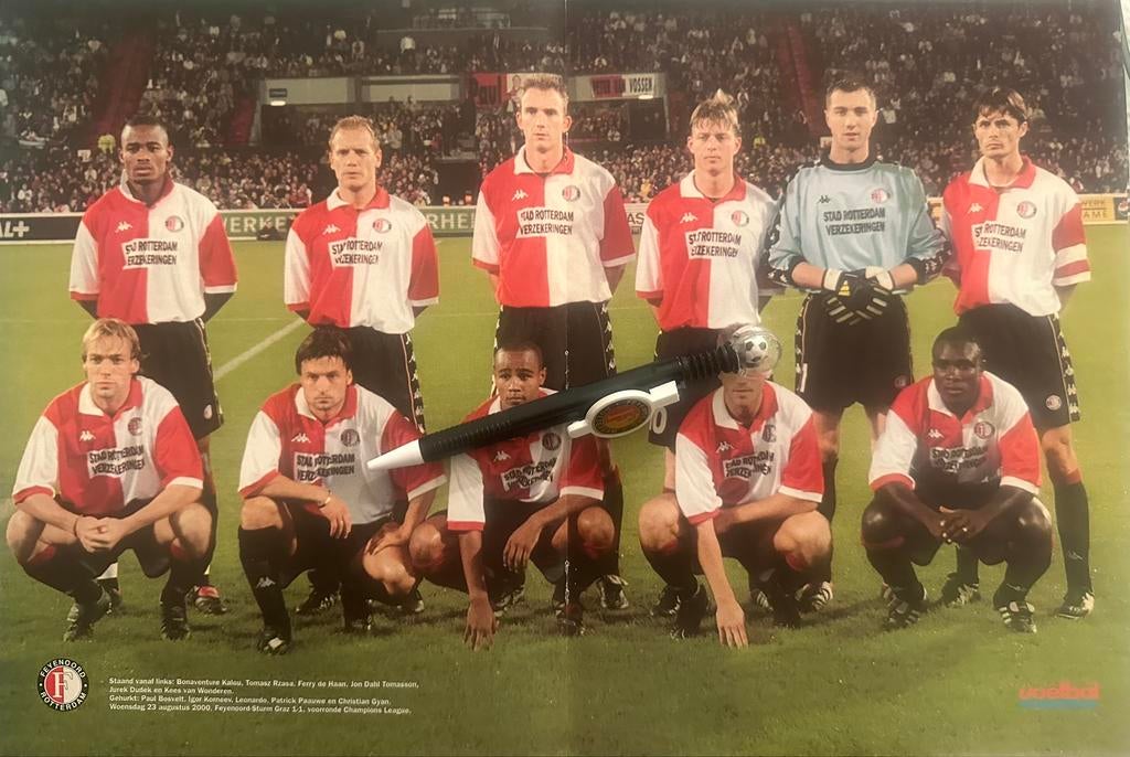 Posters Feyenoord, Ophalen of Verzenden, Zo goed als nieuw, A1 t/m A3, Sport