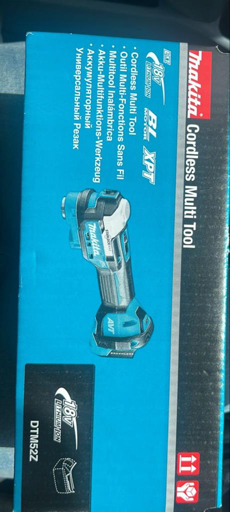 Nieuwe Makita DTM52Z 18V Accu Multitool - Zonder Accu, Ophalen of Verzenden, Nieuw