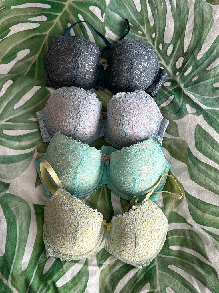 Hunkemoller voorgevormde beugel bh beha Maya 85C blauw, Hunkemöller, Ophalen of Verzenden, Blauw, BH