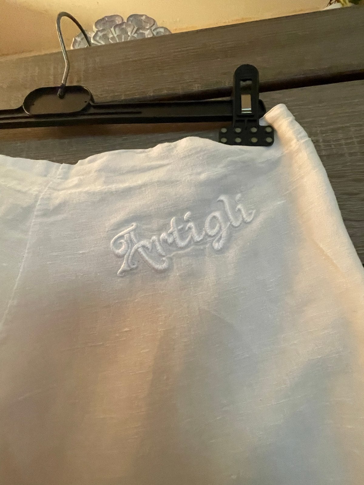 Witte  lino Artigli broek, maat M, zo goed als nieuw, Wit, Maat 42/44 (L), Ophalen of Verzenden, Zo goed als nieuw