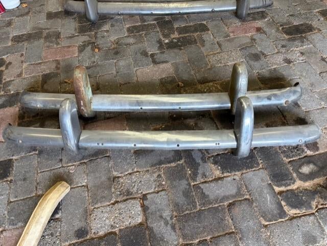 Triumph TR2-3-3A-3B voorbumper, Ophalen