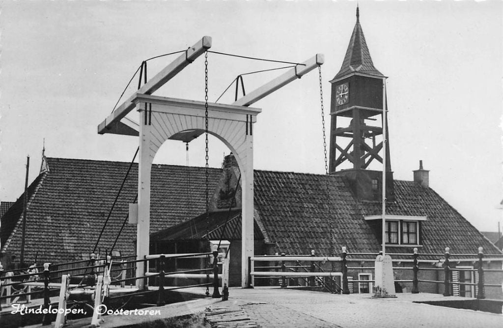 703-344-029 Hindeloopen Oostertoren, Verzenden, Voor 1920, Friesland