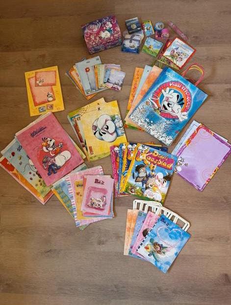 Groot diddl pakket, Ophalen of Verzenden, Diddl, Zo goed als nieuw, Papier, Kaart of Schrift