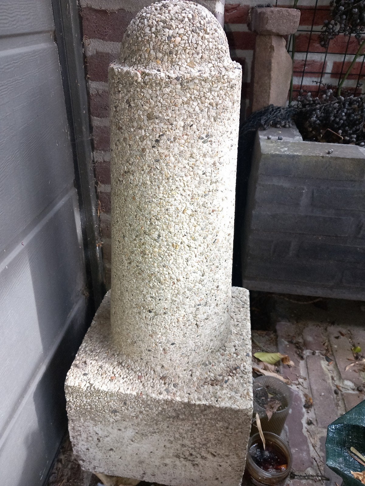 Betonpaal, Tuin en Terras, Waterpartijen en Fonteinen, Ophalen of Verzenden