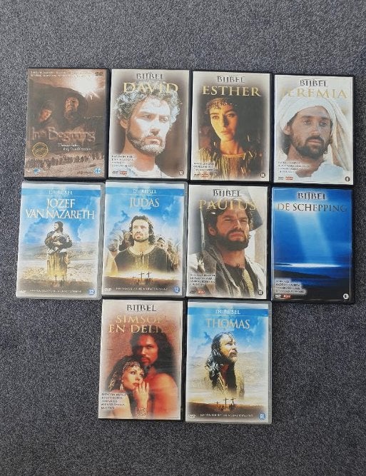 De Bijbel Collectie (10 disc), Cd's en Dvd's, Dvd's | Religie en Gospel, Alle leeftijden, Ophalen of Verzenden, Zo goed als nieuw