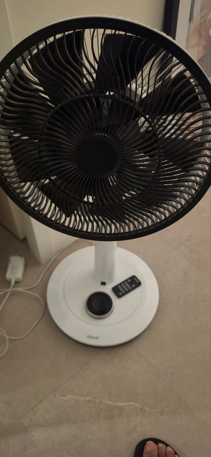 Duux Whisper Flex Smart Ventilator met afstandsbediening, Ophalen of Verzenden, Ventilator met afstandsbediening, Zo goed als nieuw