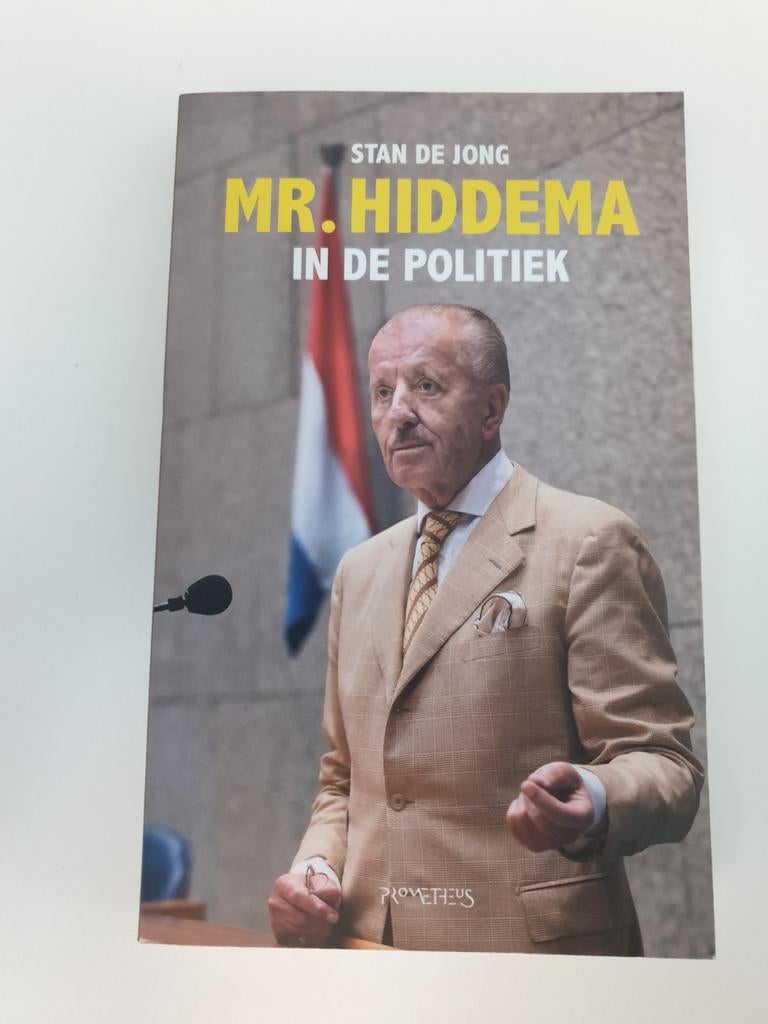 Mr. Hiddema in de Politiek - Stan de Jong, Boeken, Ophalen of Verzenden, Gelezen, Stan de Jong