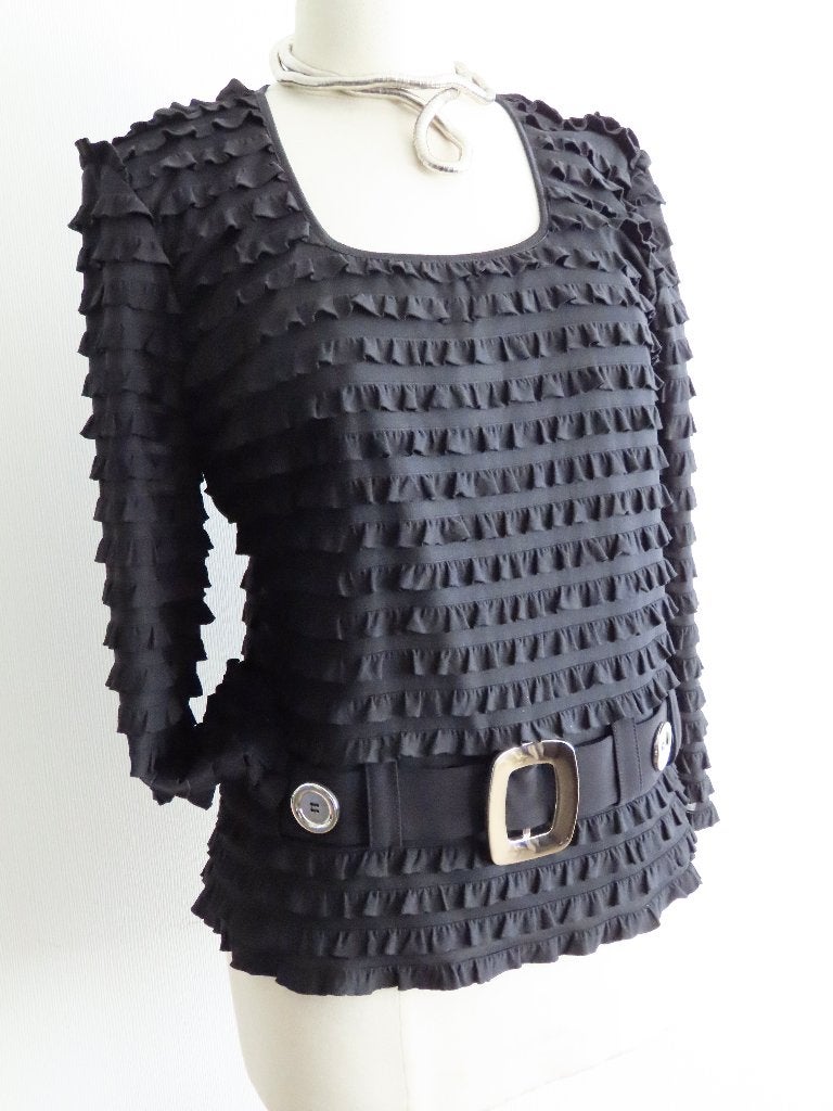 Frank Lyman, Fantastische top voor vele gelegenheden 42/44, Kleding | Dames, Overige typen, Verzenden, Zwart, Maat 42/44 (L)