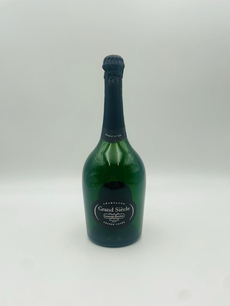 Lege Laurent Perrier Grand Siècle Champagne fles, Verzamelen, Wijnen, Ophalen of Verzenden, Gebruikt, Frankrijk, Champagne