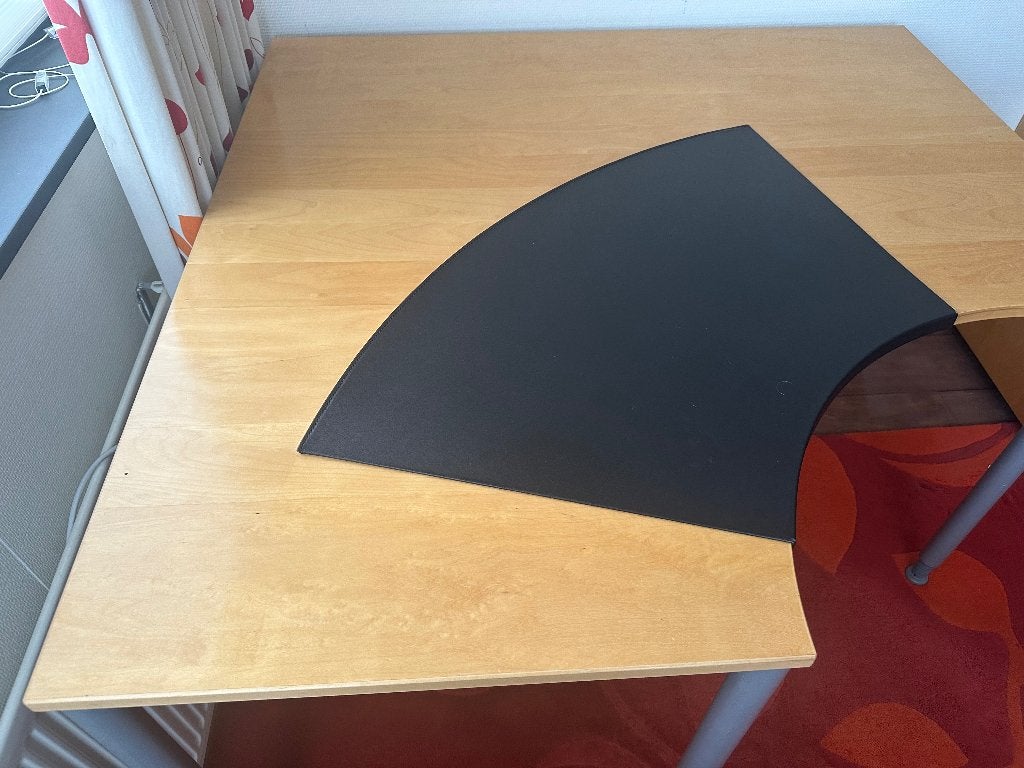 stevig bureau (kantoor), Ophalen, Gebruikt, 120 cm, 120 cm