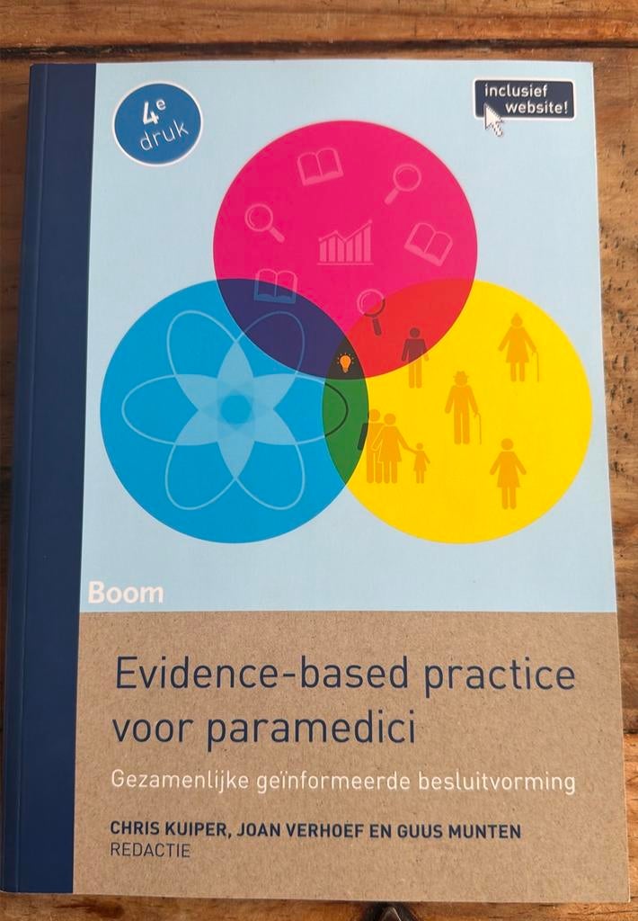 Evidence-based practice voor paramedici, Boeken, Ophalen of Verzenden, Alpha, Zo goed als nieuw, HBO