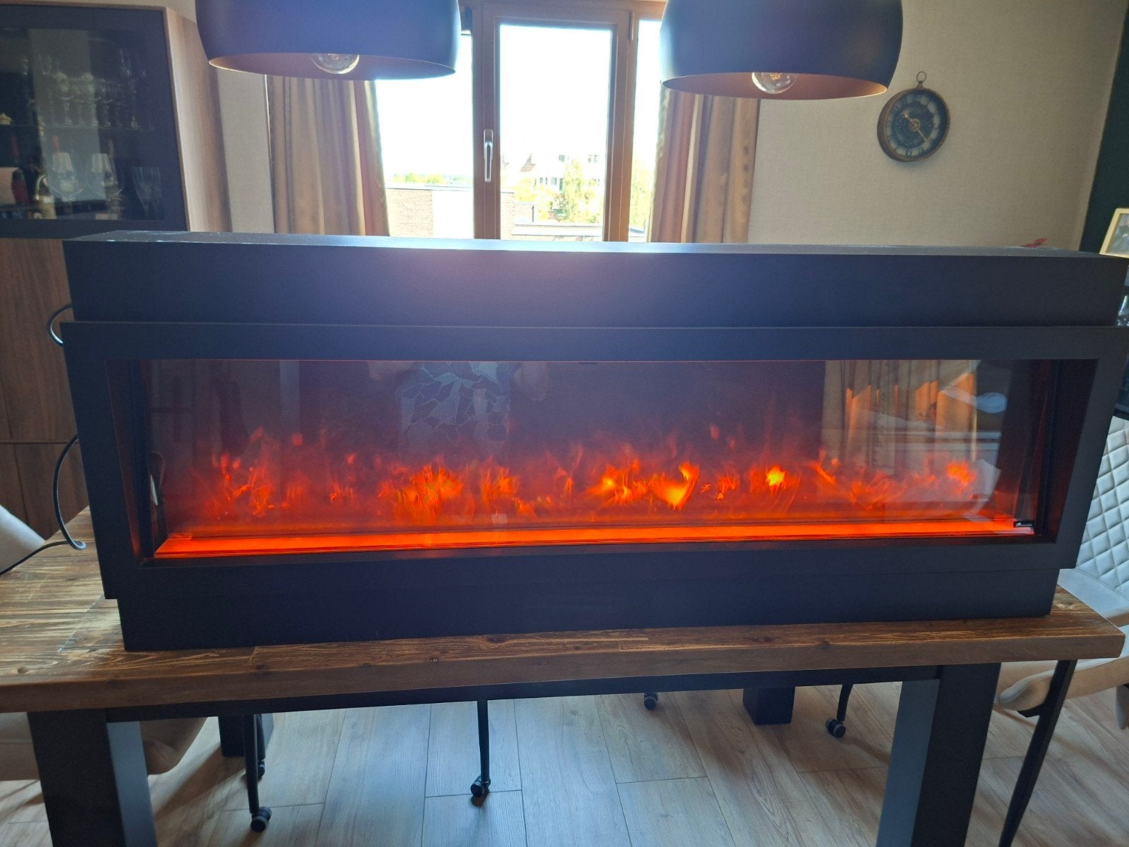 sfeerhaard voor inbouw, Ophalen of Verzenden, Zo goed als nieuw, Elektrische haard