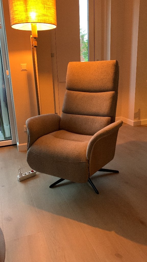 Relaxfauteuil, Ophalen, Minder dan 75 cm, Nieuw, Stof