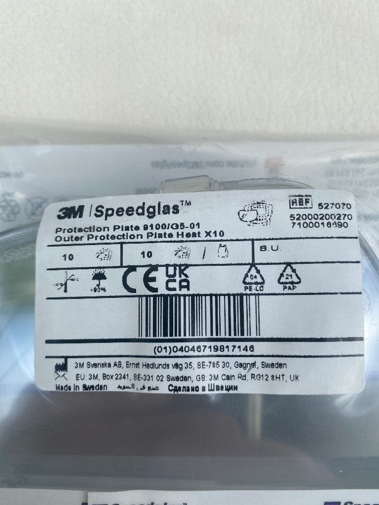 Buitenruit Krasvast tbv Speedglas Lashelm 9100/ G5 Serie., Ophalen of Verzenden, Nieuw