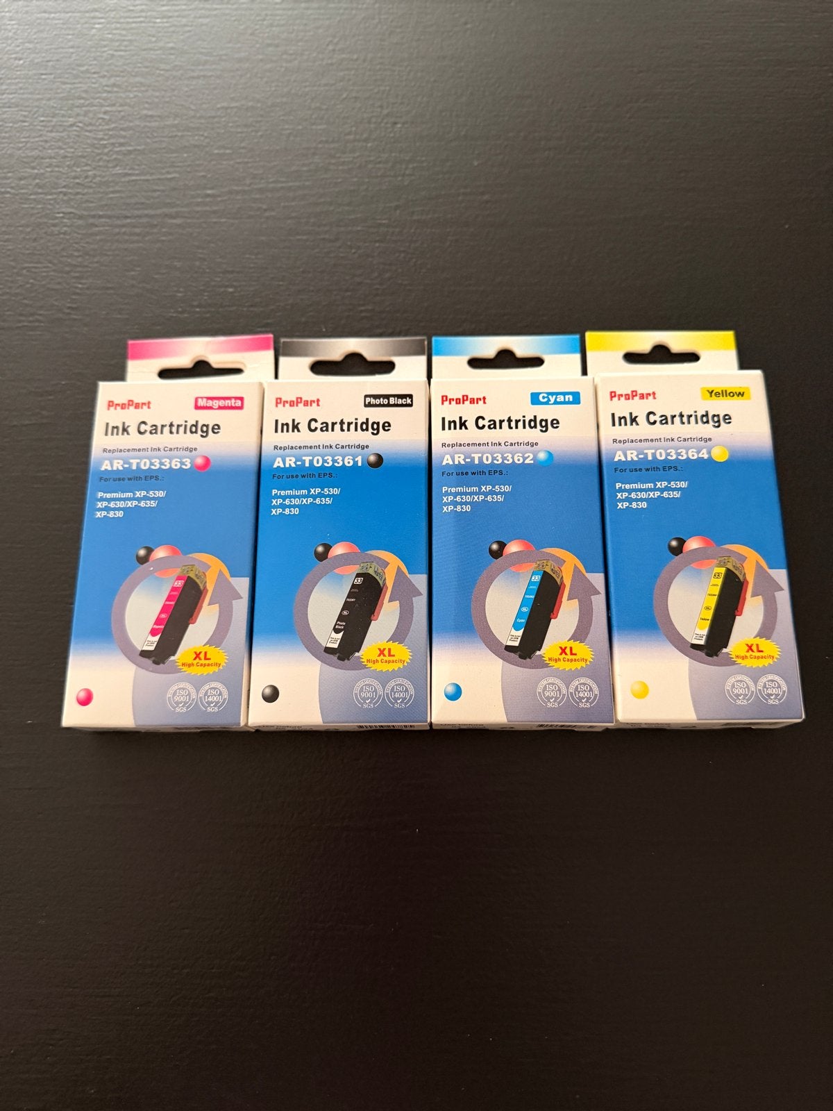 ProPart Inktcartridge Multipack (1 zwart + 3 kleuren), Ophalen of Verzenden, Nieuw, Cartridge