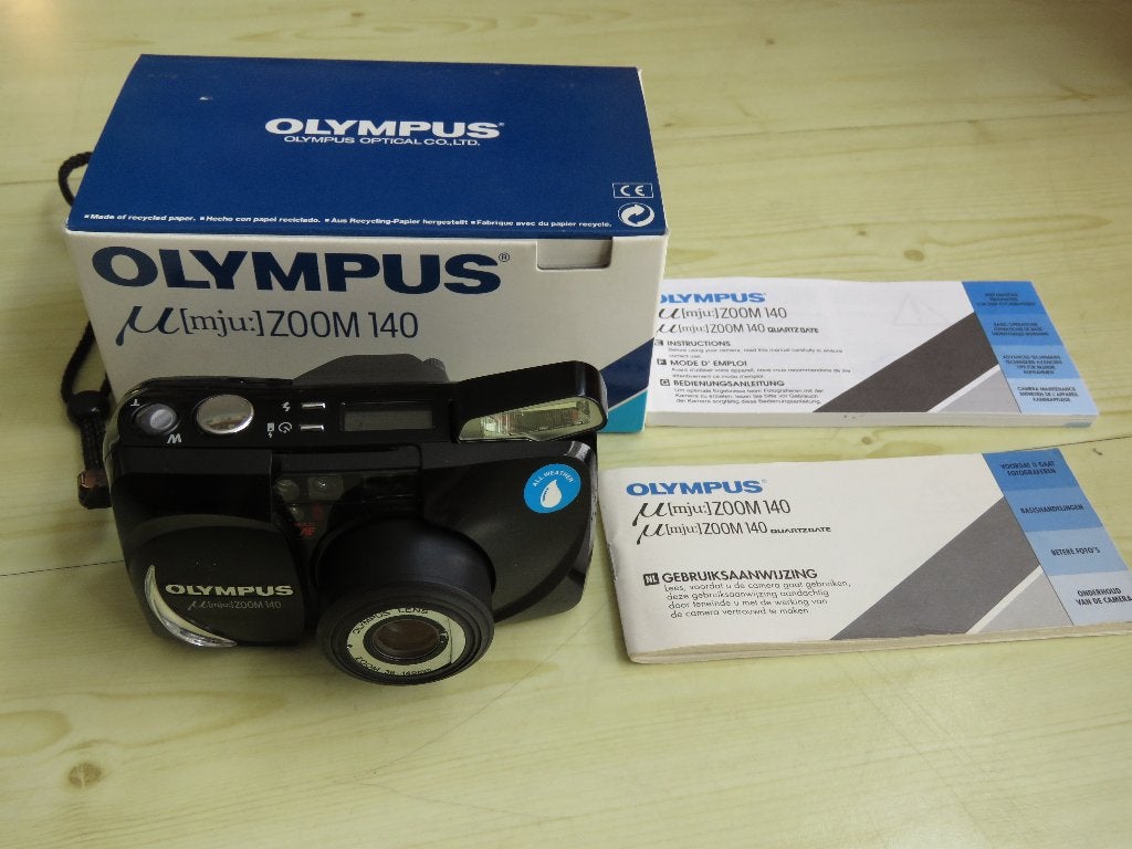 Olympus Mju Zoom 140 (38-140 mm), Ophalen, Gebruikt, Compact, Olympus
