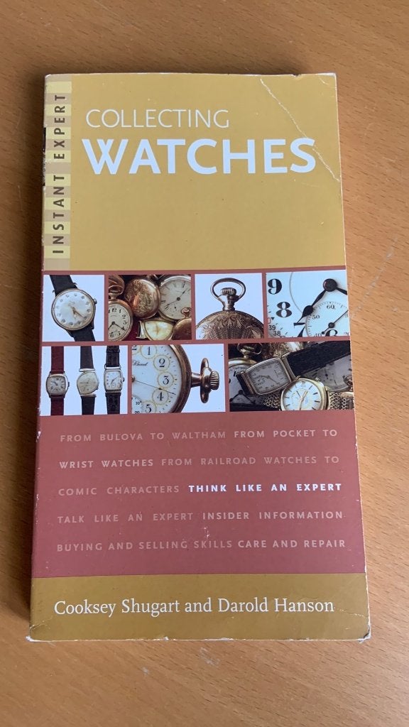 Collecting watches-Cooksey Shugart - Darold Hanson, Boeken, Ophalen of Verzenden