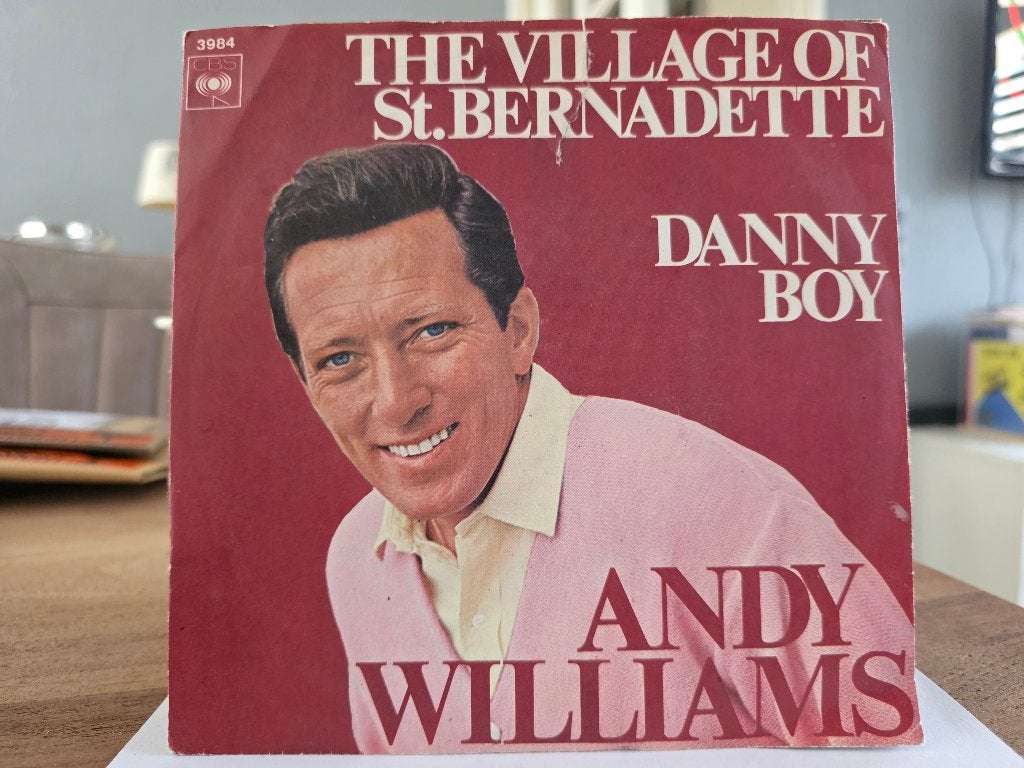 7" Single Andy Williams - The Village Of St. Bernadette / Da, Gebruikt, 7 inch, Ophalen of Verzenden, Pop