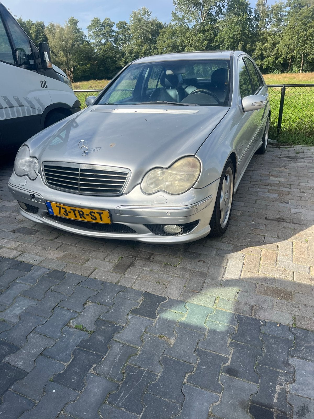 Mercedes-Benz C-Klasse 3.2 C32 AMG Kompr Sedan AUT 2002, Auto's, Automaat, Achterwielaandrijving, 1535 kg, 3199 cc