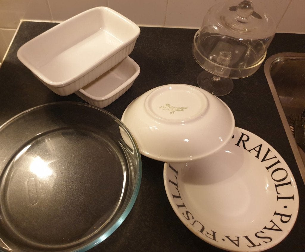 borden, soepborden, ovenschalen, kommen, grote bekers, Ophalen, Zo goed als nieuw, Kom(men), Overige stijlen