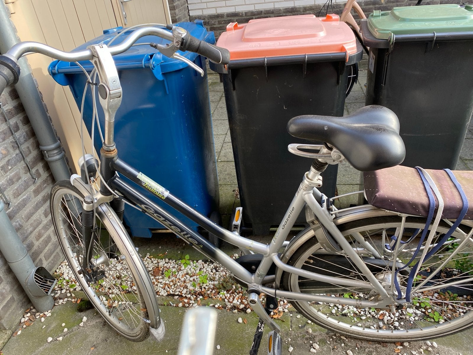 Gazelle damesfiets - Gebruikt, Terugtraprem, Ophalen of Verzenden, Gazelle, 53 tot 56 cm