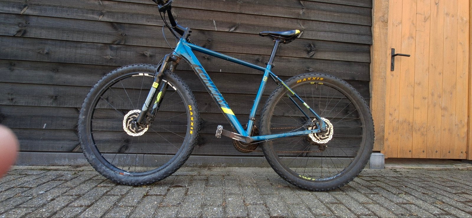 Mountainbike voor onderdelen, Fietsen en Brommers, Fietsonderdelen, Gebruikt, Derailleur of Ketting, Mountainbike, Ophalen