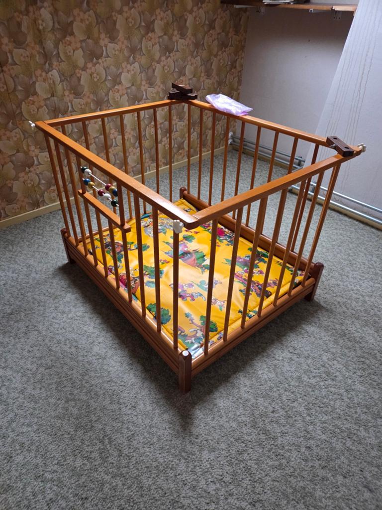 Retro Vintage Kinderbox met Kleed - Baby-Dream Cools & Co, Kinderen en Baby's, Ophalen, Gebruikt