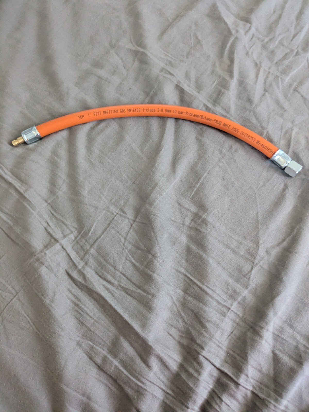 Gasslang met snelkoppeling en 1/4" links wartel voor gasstel, Caravans en Kamperen, Kampeeraccessoires, Ophalen of Verzenden