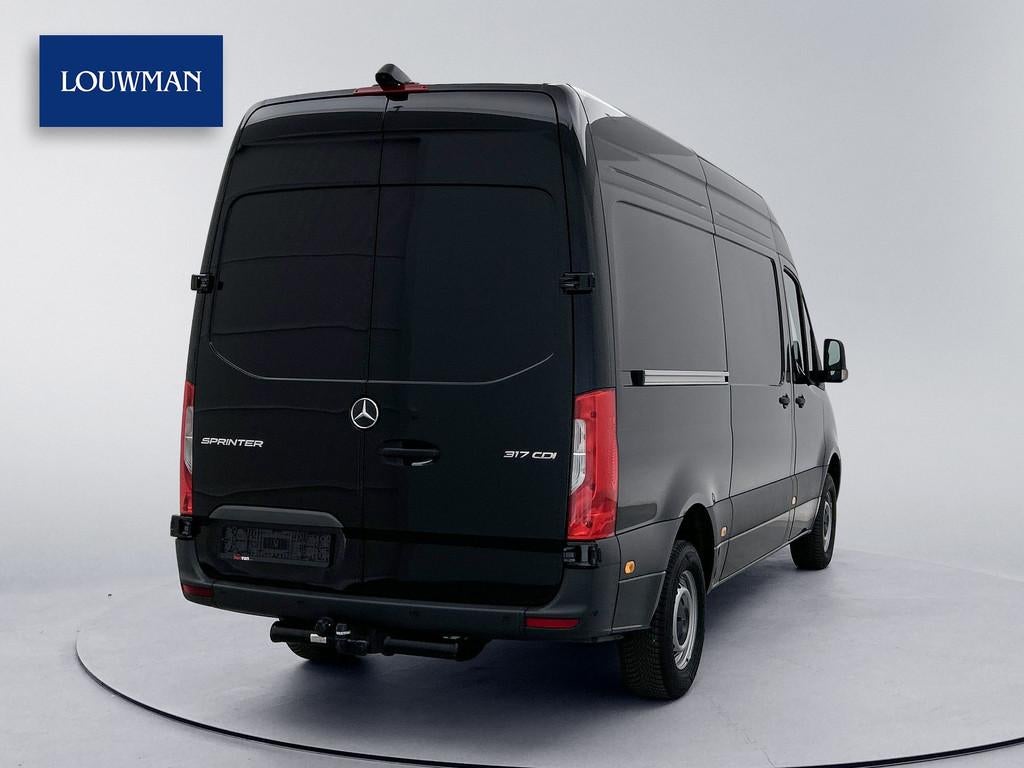 Mercedes-Benz Sprinter 317 1.9 CDI L2H2 Pro 3500kg trekhaak, Automaat, Euro 6, Zwart, Bedrijf