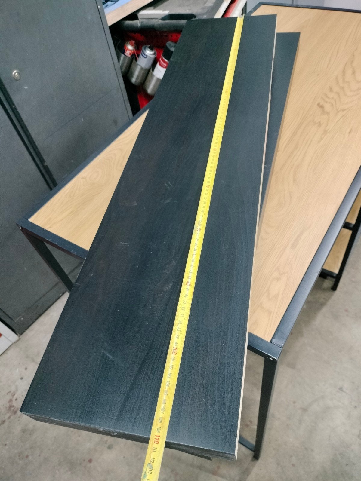 Ikea schap planken - Zwart (2 stuks), Ophalen of Verzenden, Gebruikt