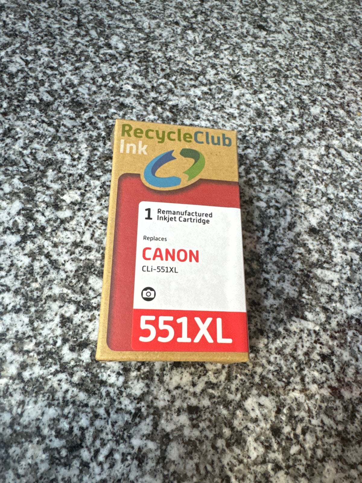 RecycleClub Inktcartridge Canon CLI-551XL Rood, Ophalen of Verzenden, Nieuw, Cartridge