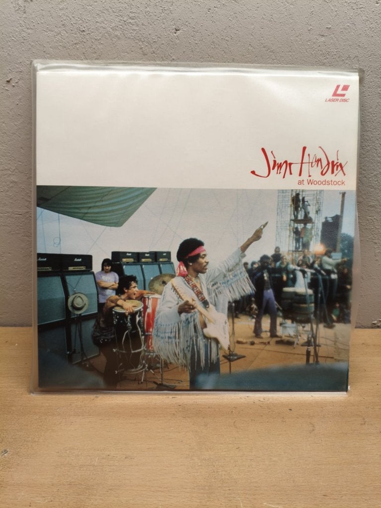 Jimi Hendrix: At Woodstock - Laserdisc, Alle leeftijden, Ophalen of Verzenden, Zo goed als nieuw, Overige genres