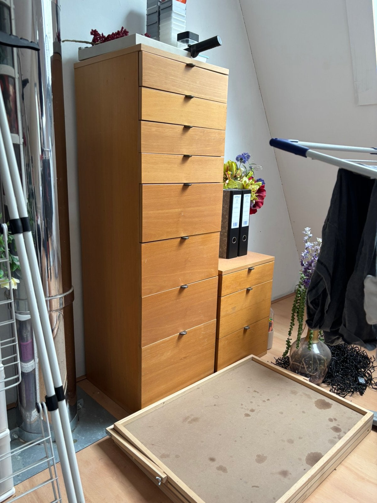 Ladenkast gratis afhalen, Ophalen, Gebruikt