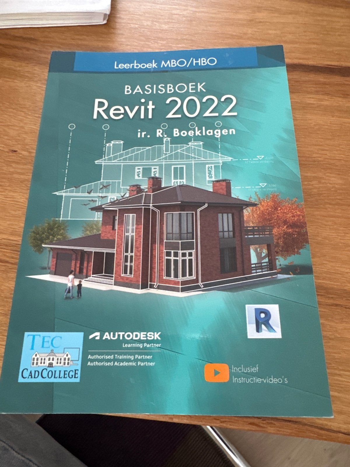 Basisboek Revit 2022 MBO/HBO - ir. R. Boeklagen, Boeken, Ophalen of Verzenden, Beta, Zo goed als nieuw, MBO