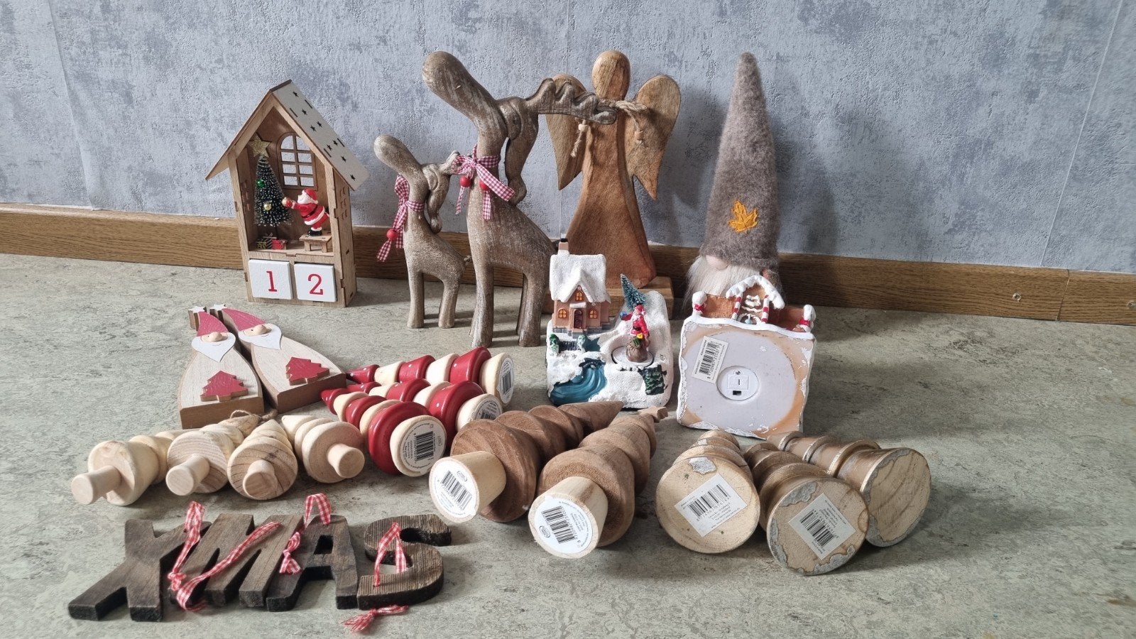 Kerstdecoratie, Ophalen