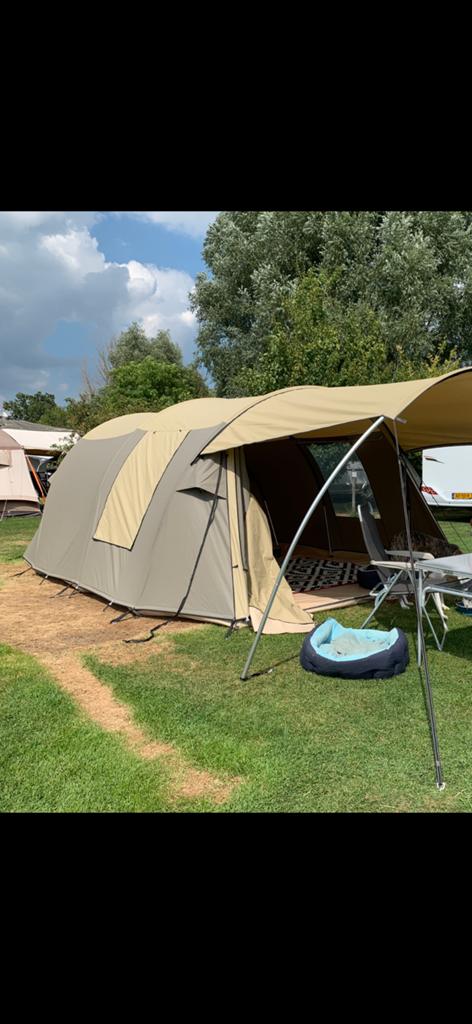 Falco Buizerd 3500 tunneltent - Zo goed als nieuw, Ophalen, Zo goed als nieuw, Tot en met 4