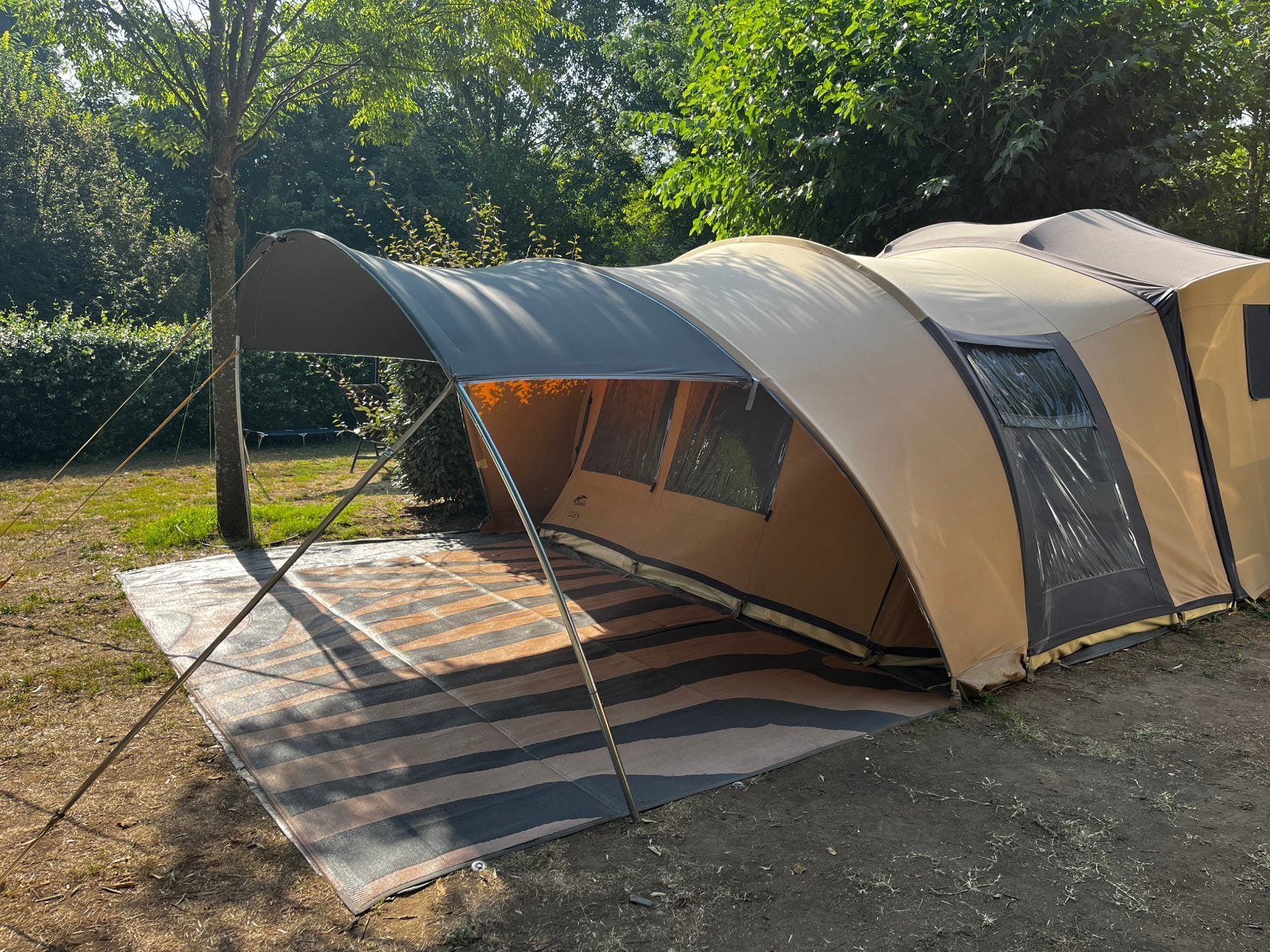 Cabanon Manga Comfort EPS 2021, Caravans en Kamperen, Vouwwagens, Ophalen, Meerkleurig, Cabanon, Aanwezig