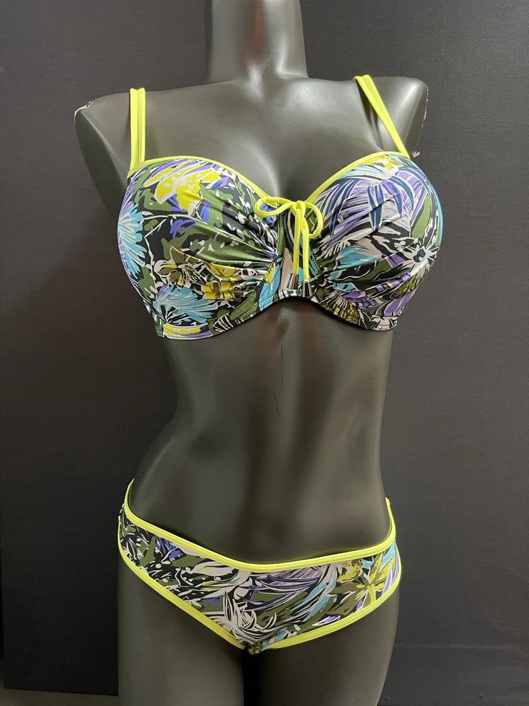 Prima donna bikini maat 70d slip 36 pacific beach, Verzenden, Nieuw, Meerkleurig, Bikini