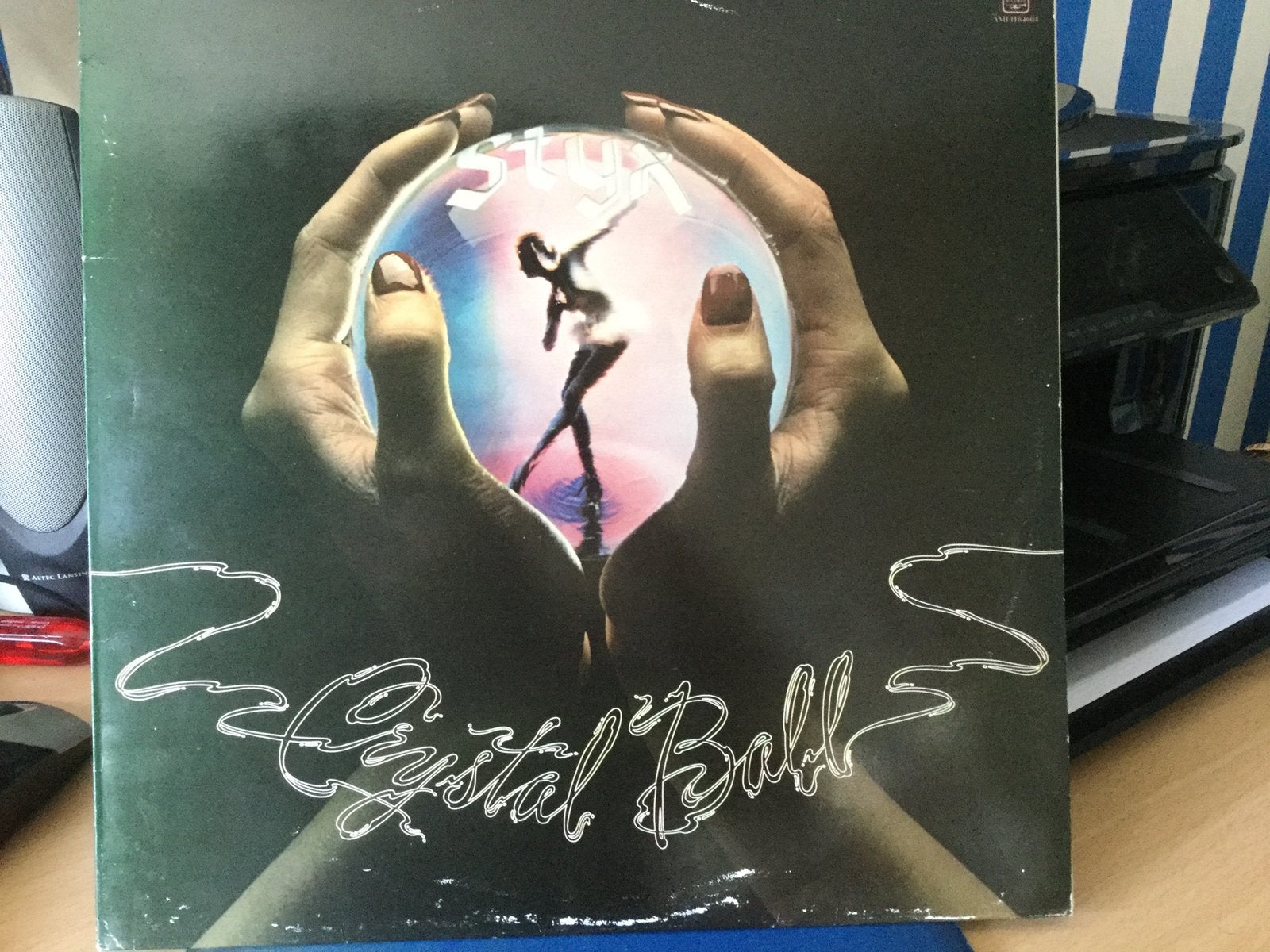 Styx-Crystal Ball. Mooi exemplaar op vinyl., Ophalen of Verzenden, Gebruikt, 12 inch