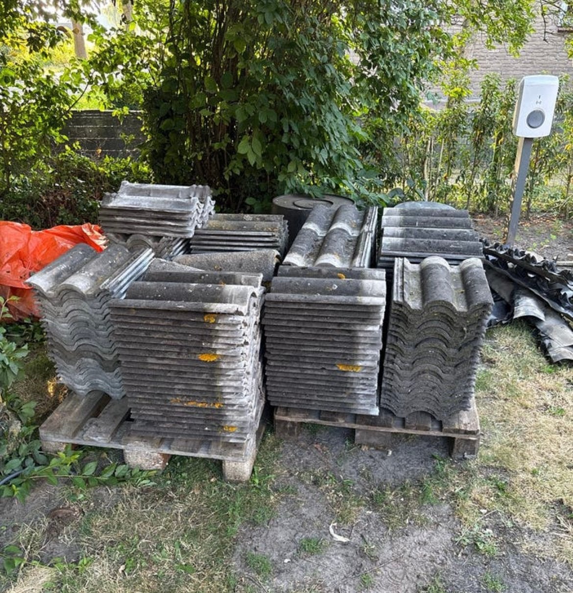 RBB Neroma ROM betonnen dakpannen, Doe-het-zelf en Verbouw, Dakpannen en Dakbedekking, Ophalen, Gebruikt, Steen of Klei, 15 m² of meer