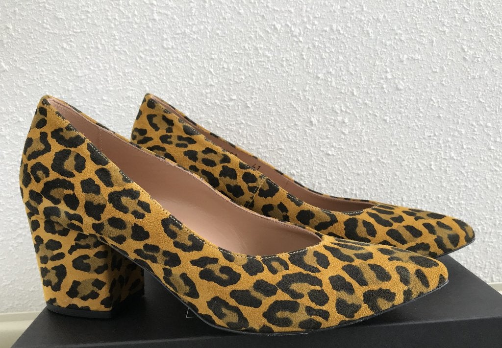 NIEUW VIA VAI pumps LUCE PALOMA ANANAS leopard 41, Pumps, Verzenden, Geel, Nieuw