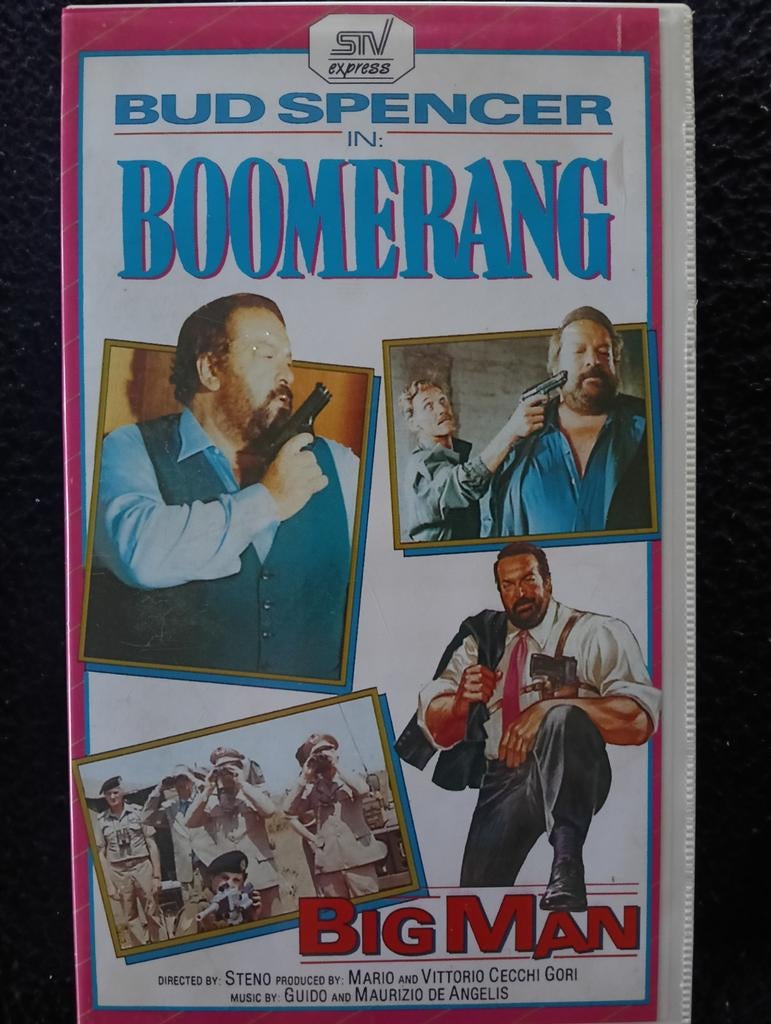 Boomerang VHS, Vanaf 16 jaar, Ophalen of Verzenden, Zo goed als nieuw, Horror